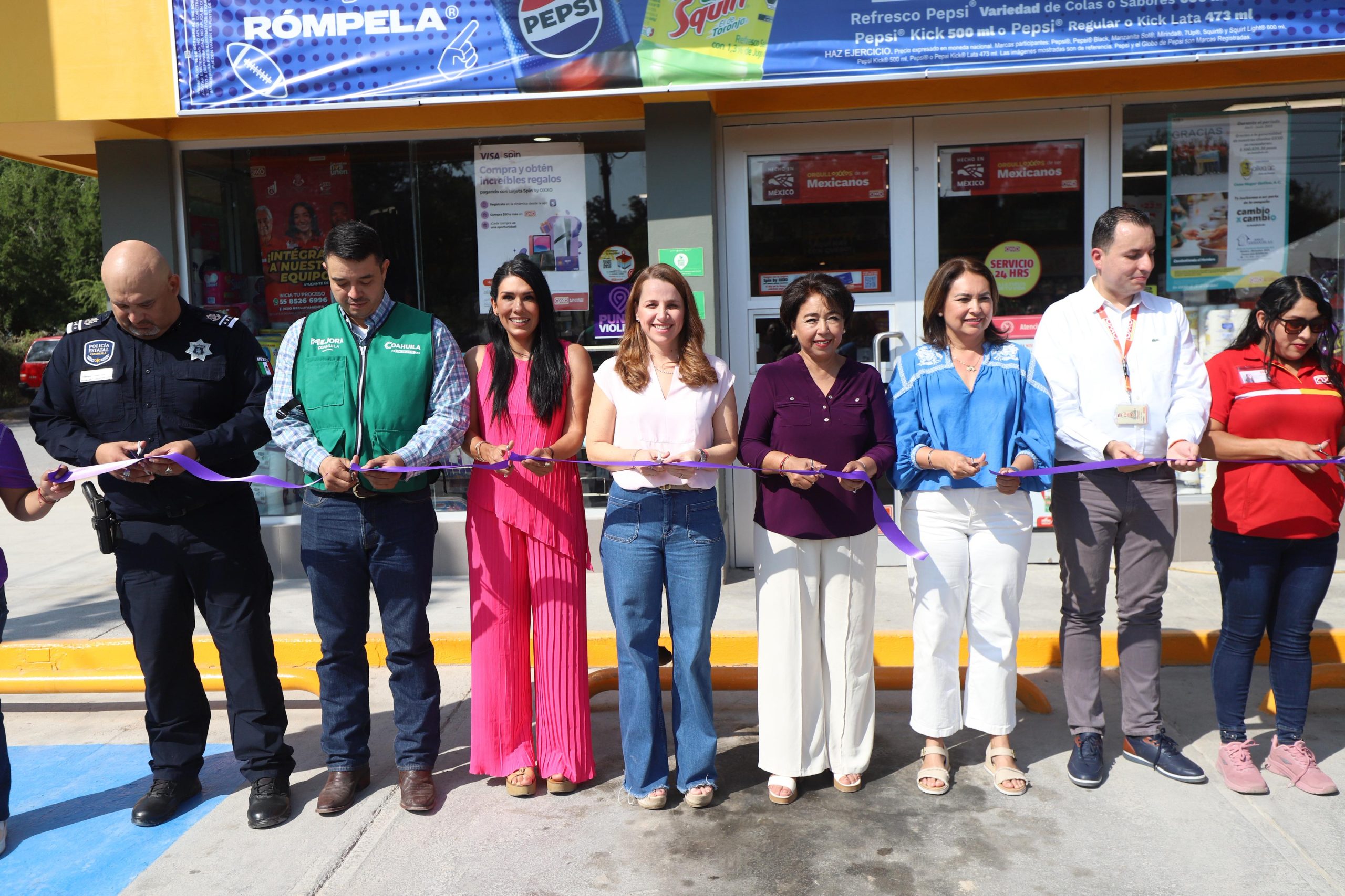 La región es violeta; inauguran 211 puntos