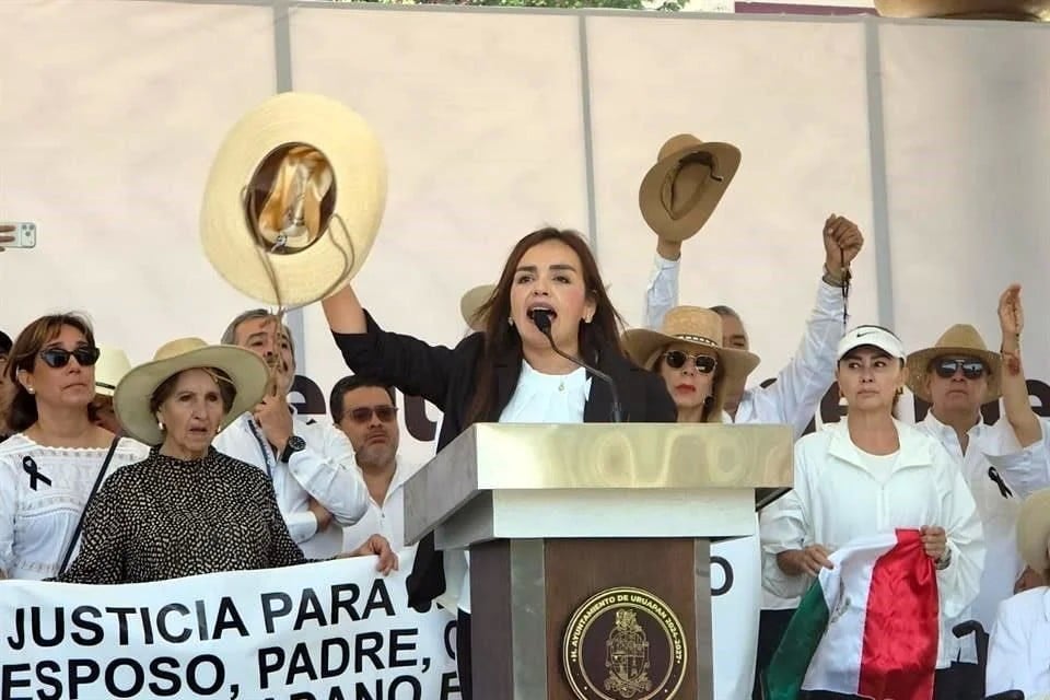 Exige Alcaldesa de Uruapan justicia y acabar con extorsiones