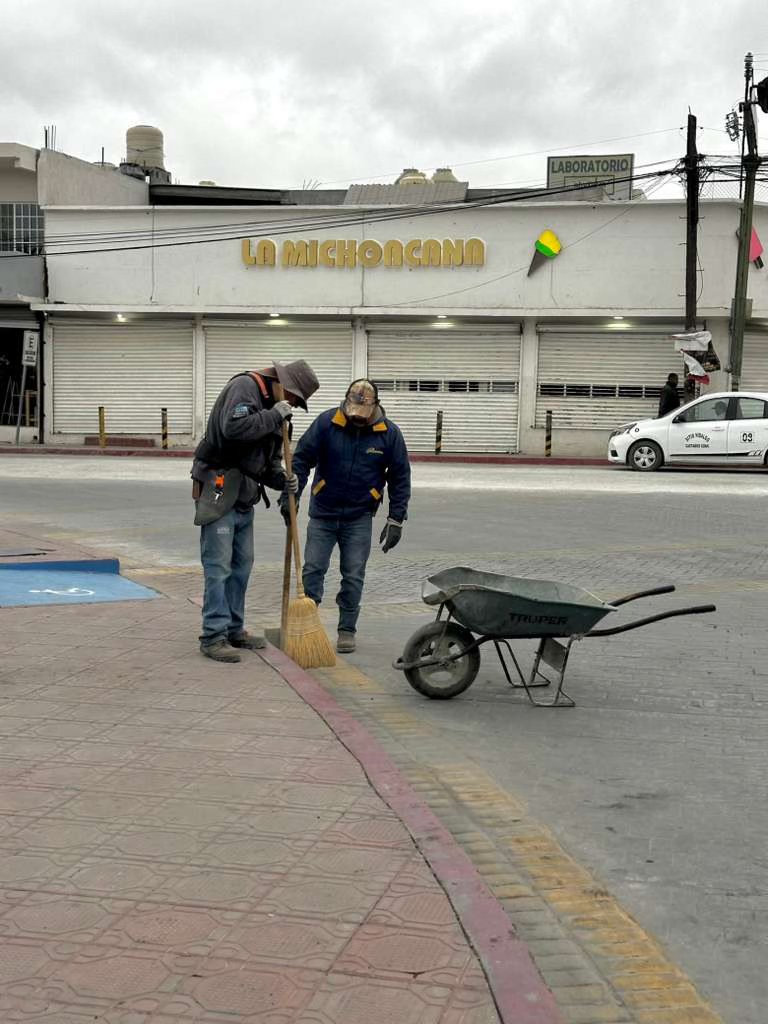Fortalece Castaños su imagen urbana