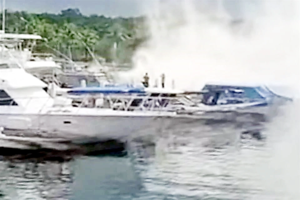 DEJA EXPLOSIÓN 5 MARINOS HERIDOS EN COZUMEL