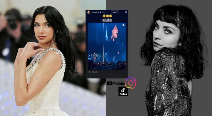 ¡Redes enloquecen! La reacción de Mon Laferte a la interpretación de «Tu Falta de Querer» por Dua Lipa