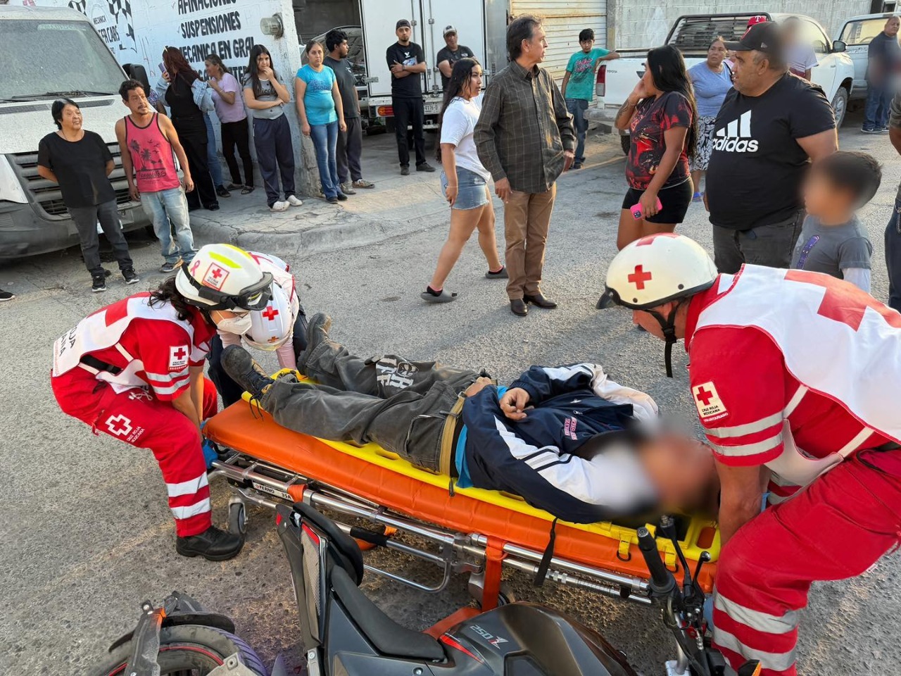 Accidente deja a joven al borde de la muerte