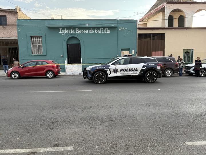 Muere hombre en la zona centro de Saltillo