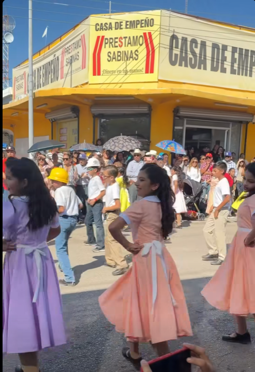 Reviven niños de primaria la Caravana del Hambre