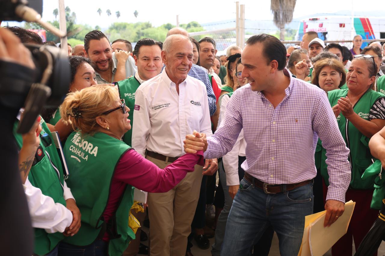 Atienden en Centros de Salud a miles de coahuilenses.- Manolo