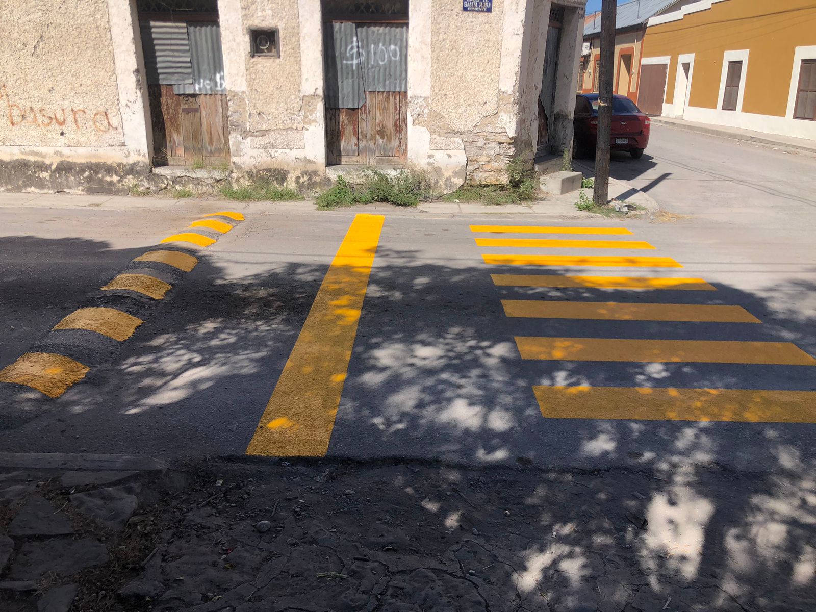 Refuerza Múzquiz pasos peatonales en escuelas
