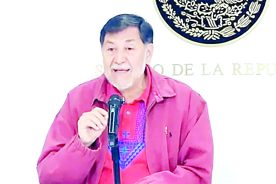 Es muy irresponsable Grecia Quiroz: Noroña