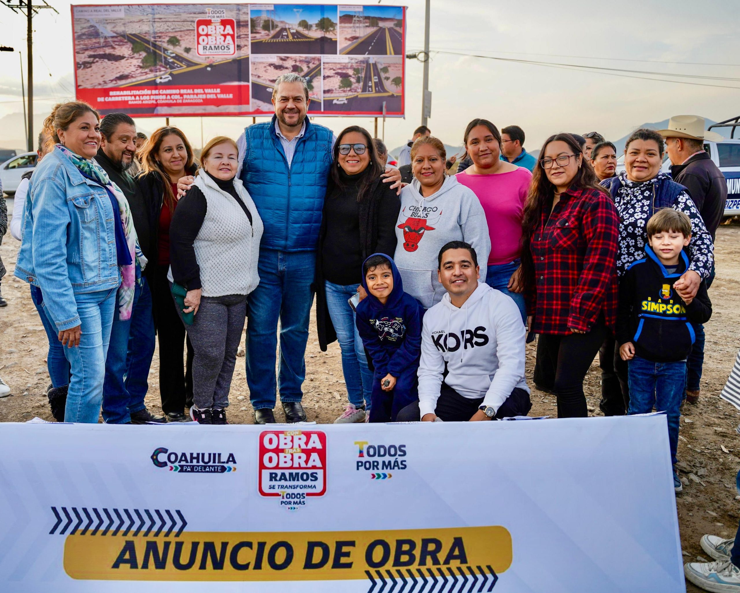 Inicia Tomas rehabilitación del Camino Real del Valle
