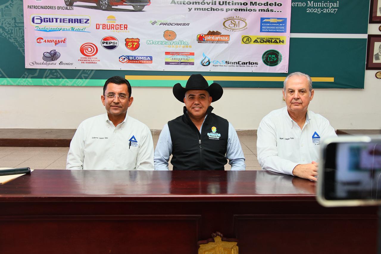 Anuncian el Banquetazo Comercial Sabinas 2025