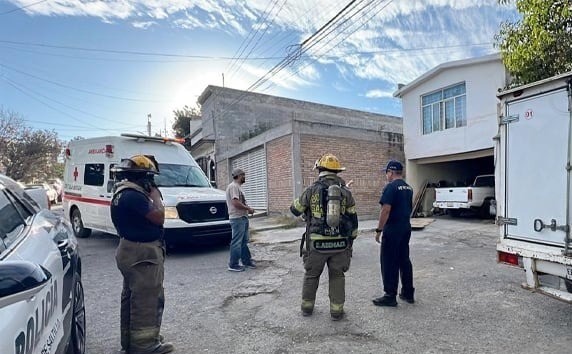 Provoca menor incendio en su casa