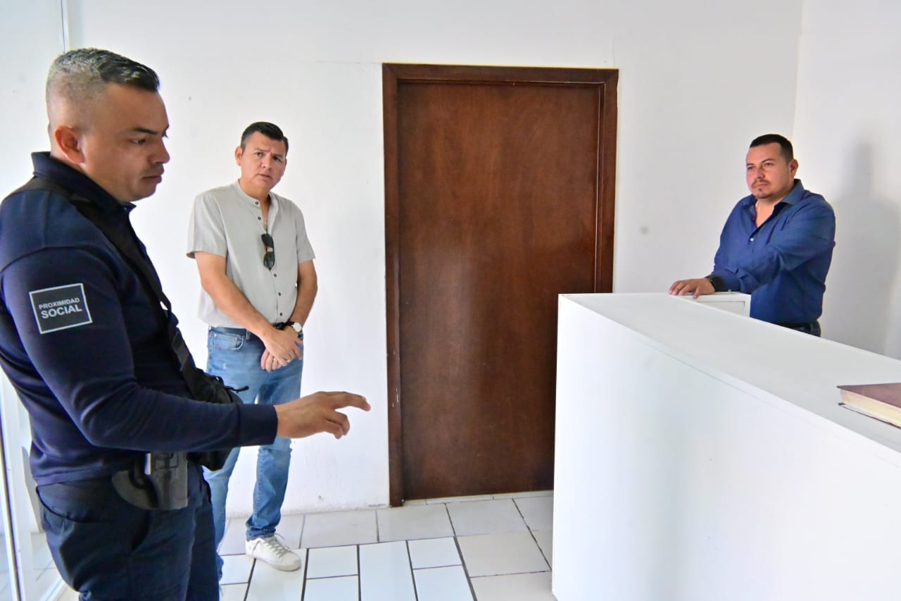 AVANZA REMODELACIÓN DE LA COMANDANCIA DE POLICÍA EN SB