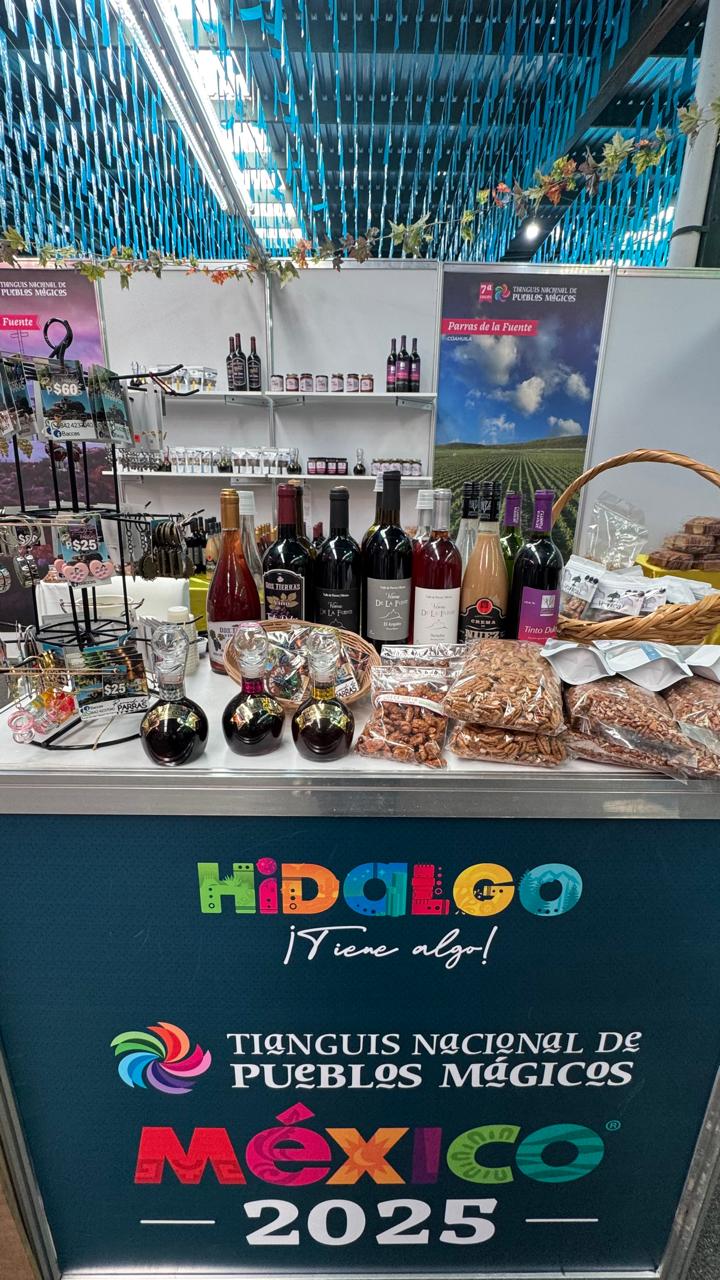 Presente Parras en 7° Tianguis Nacional de Pueblo Mágicos
