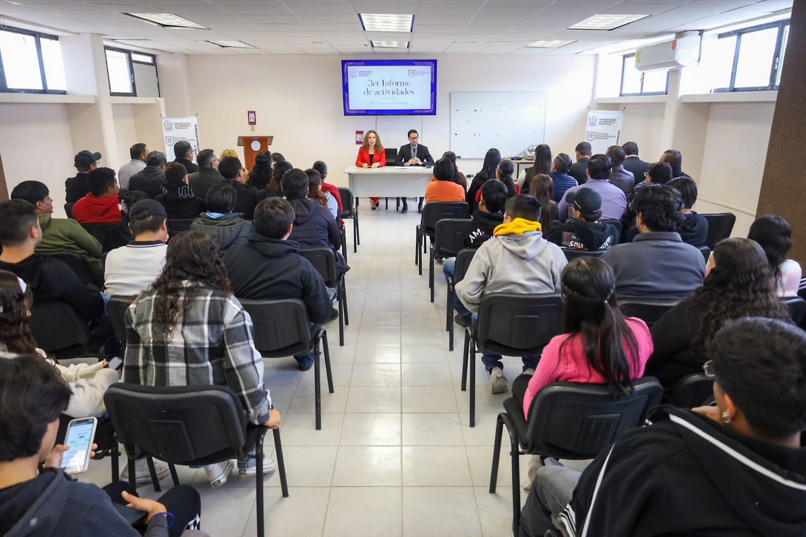 Rinde informe director de la EA de San Pedro
