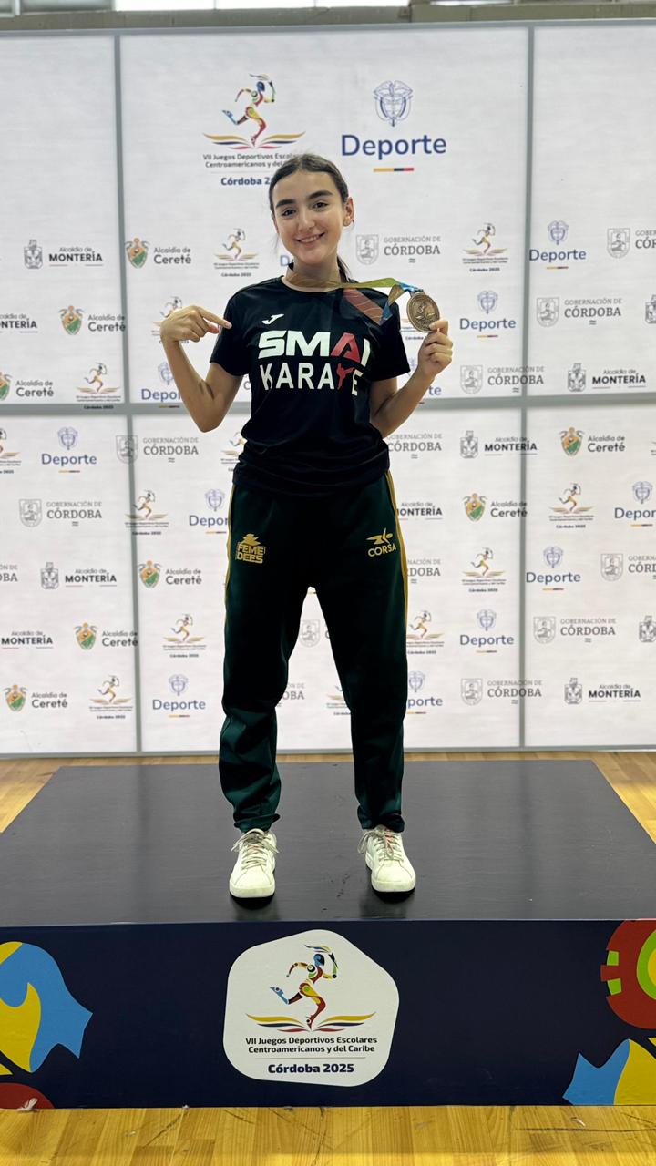Monclovense gana bronce en Colombia