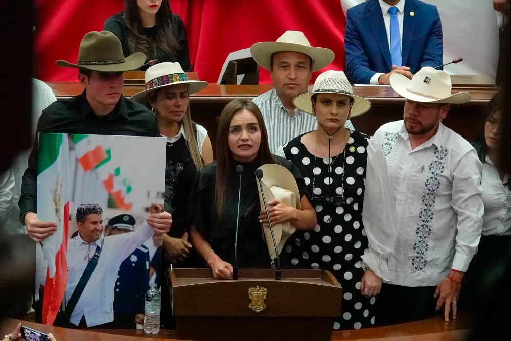 Grecia Quiroz asume la presidencia municipal de Uruapan tras el asesinato de su esposo Carlos Manzo