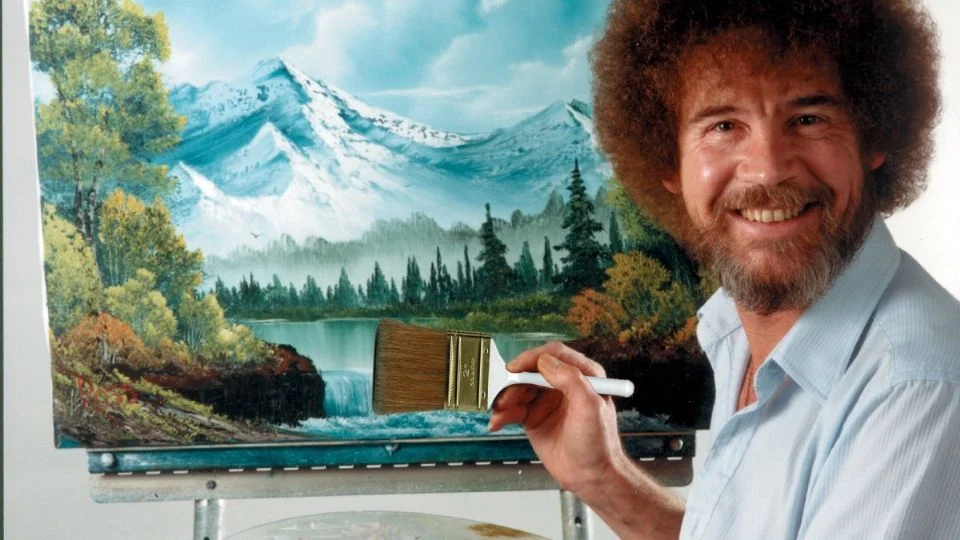 Pinturas de Bob Ross se subastan en más de 600 mil dólares para financiar medios públicos de EU