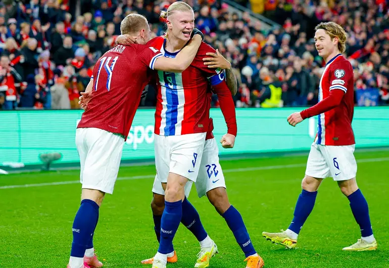 Noruega y Haaland ponen un pie en el Mundial 2026