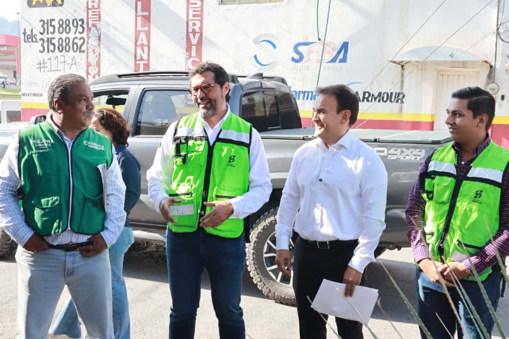 Entrega Saltillo nuevo drenaje sanitario en la colonia Valle de Lourdes