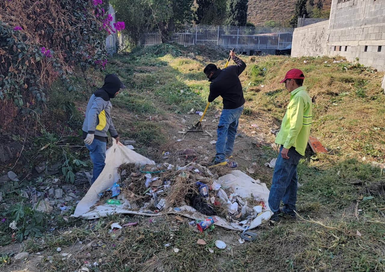 Realiza ‘Aquí Andamos’ limpieza profunda en arroyo de Valle de las Flores Popular