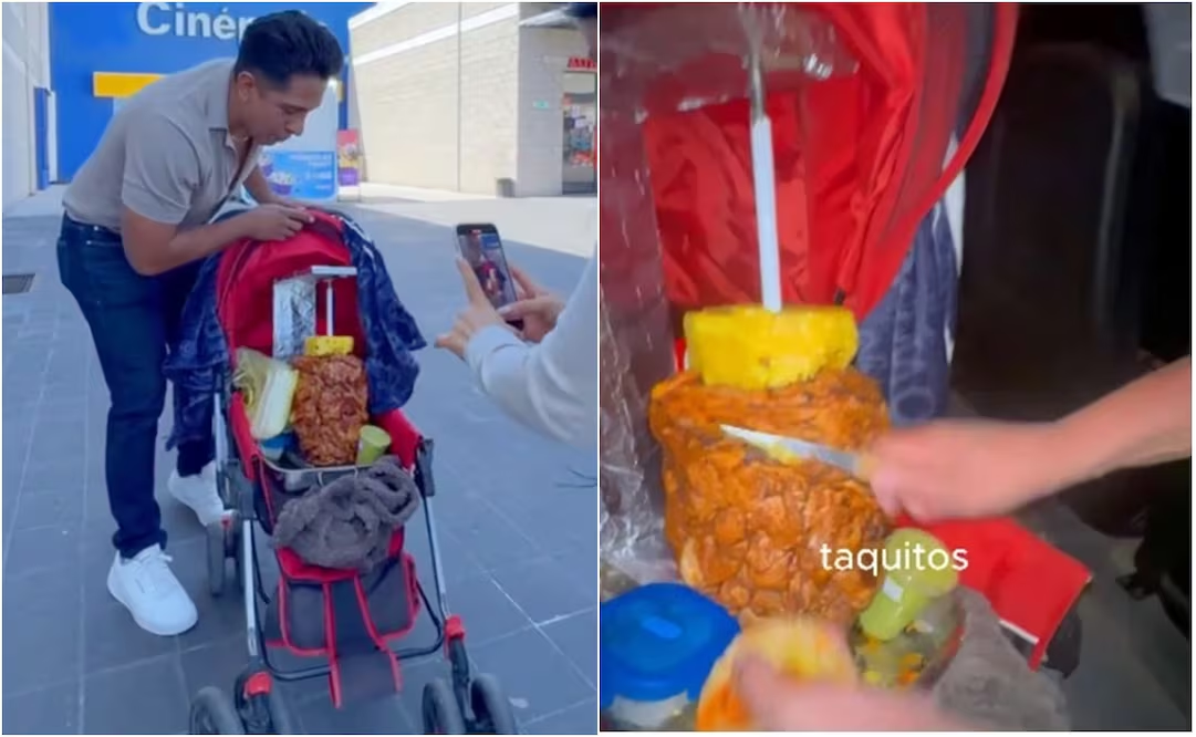 Pareja mete trompo de pastor a sala de cine, se viraliza en TikTok y Cinépolis lanza épica respuesta