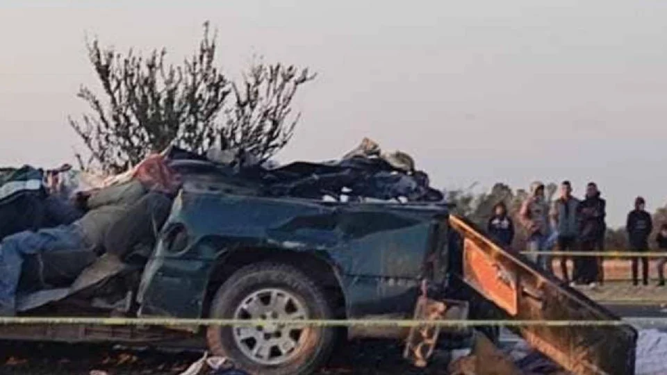 Mueren nueve personas y dos resultan heridas en un accidente sobre la carretera federal de Salamanca