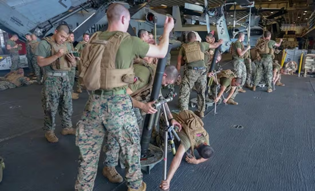 Marines de EU practican maniobras de desembarco en Puerto Rico entre creciente presión sobre Venezuela