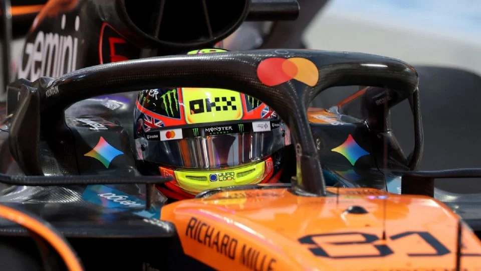 Oscar Piastri confirma que le dará pelea a Lando Norris y lidera la única práctica del Gran Premio de Qatar