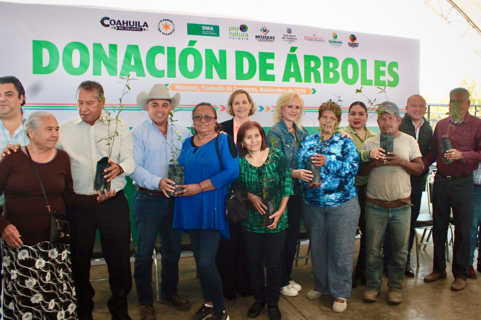 Múzquiz recibe 2 mil para fortalecer áreas verdes y promover la participación ciudadana
