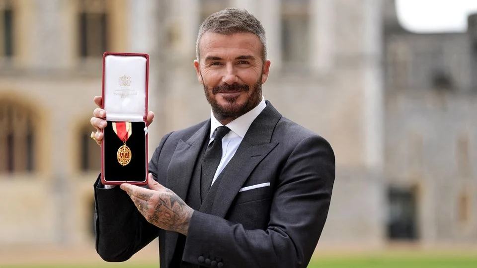 Sir David Beckham: El exfutbolista es nombrado Caballero del Imperio Británico por sus servicios al deporte y la caridad