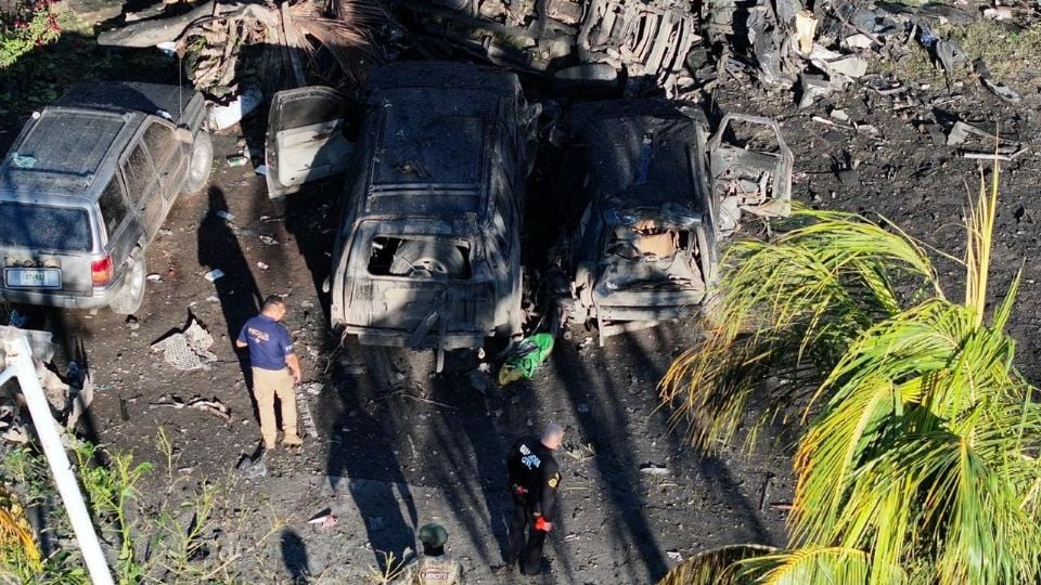 Inicia FGR investigación de explosión de auto como delincuencia organizada