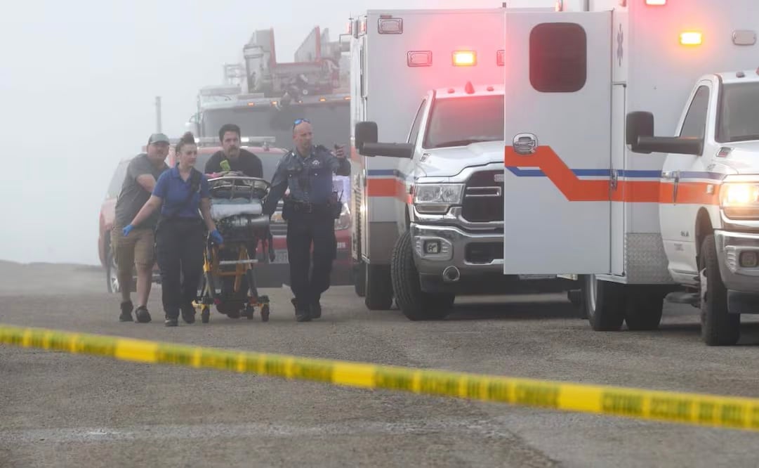 Mueren 5 al estrellarse avión de la Semar en Tx.