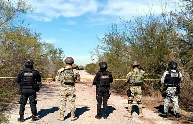 Estallan dos minas en Dr. Coss, Nuevo León Hay 5 policías heridos
