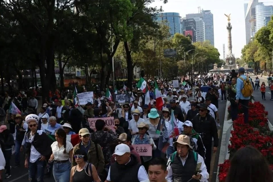 Marcha ‘Generación Z’ en protesta por rumbo del país