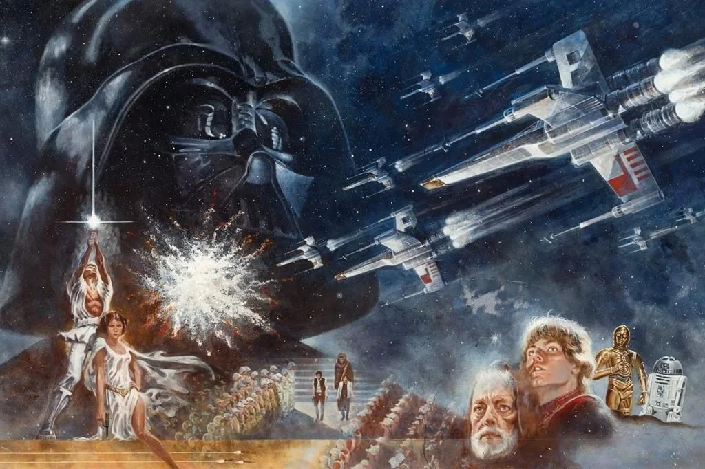 Subastan pintura original de ‘Star Wars’ por 3.97 mdd