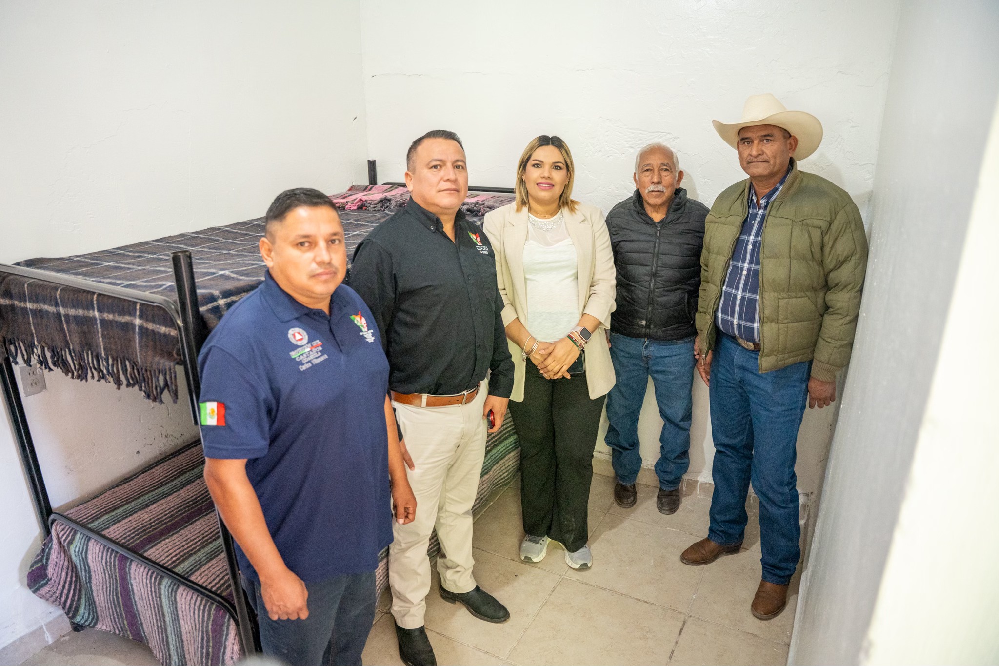 SUPERVISA YESICA ALBERGUES POR LA TEMPORADA INVERNAL