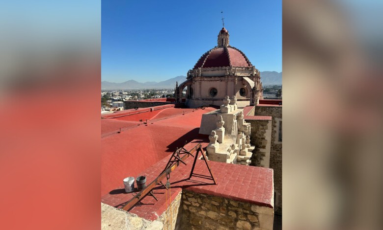 Comienza restauración de la cúpula de Catedral