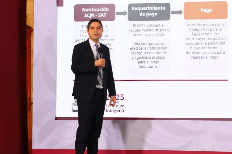 Cobrará SAT 51 mil mdp a Grupo Salinas en enero