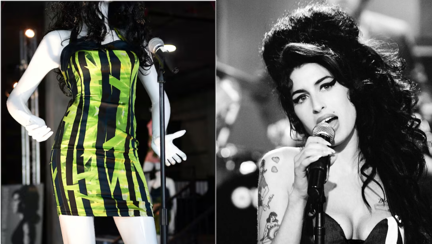 Papá de Amy Winehouse reclama dinero por ropa de su hija, subastada por dos de las amigas de la cantante