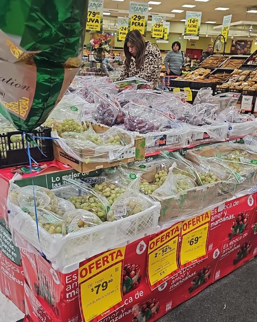 Saturan mercados por cierre de año en Saltillo