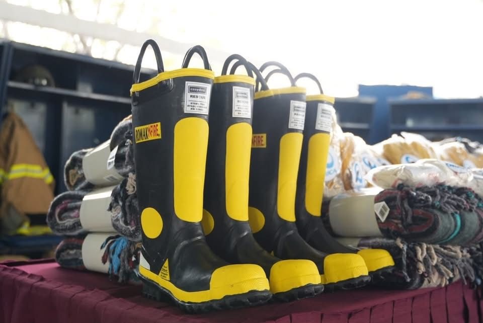 Orica dona equipo a Bomberos de Monclova