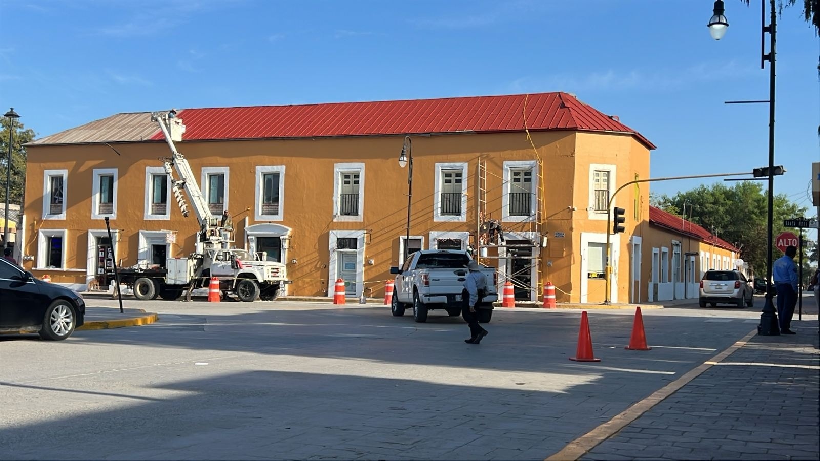 Impulsa Múzquiz embellecimiento de Fachadas en el Centro Histórico