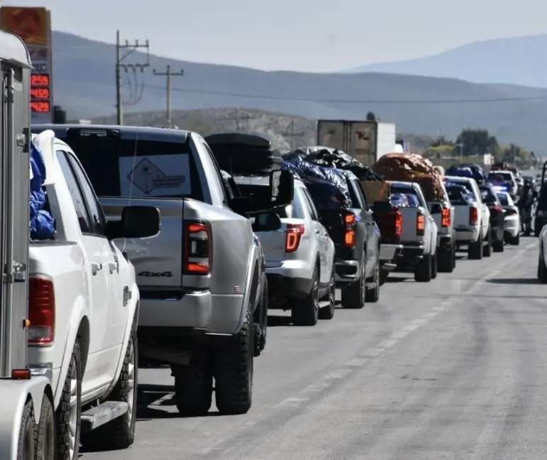 Aumenta el flujo de paisanos por la región