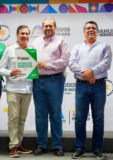 Da Tomás certeza jurídica a familias de Ramos Arizpe