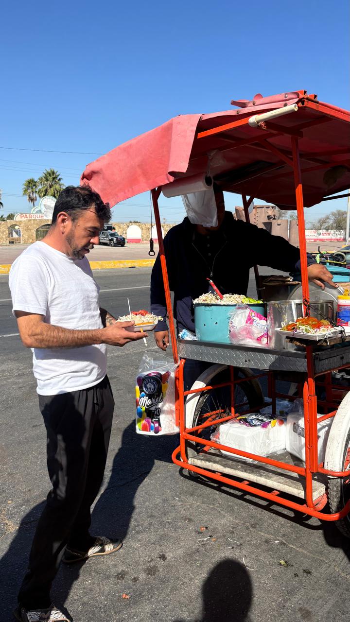 Son tacos de olla escala obligada de paisanos