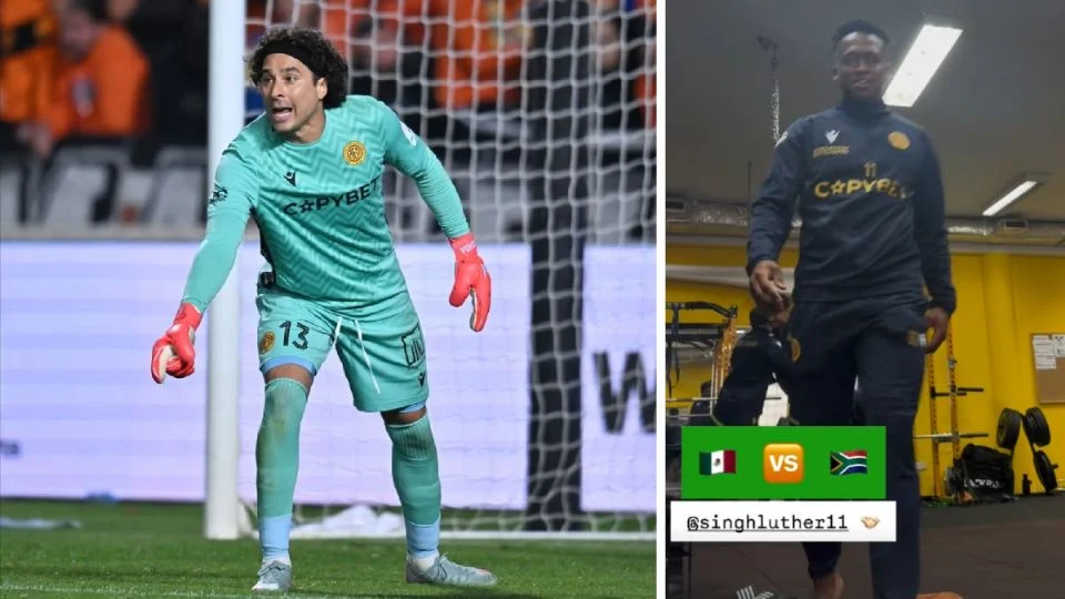 Memo Ochoa se niega a saludar a compañero sudafricano en broma tras el sorteo de cara al Mundial 2026