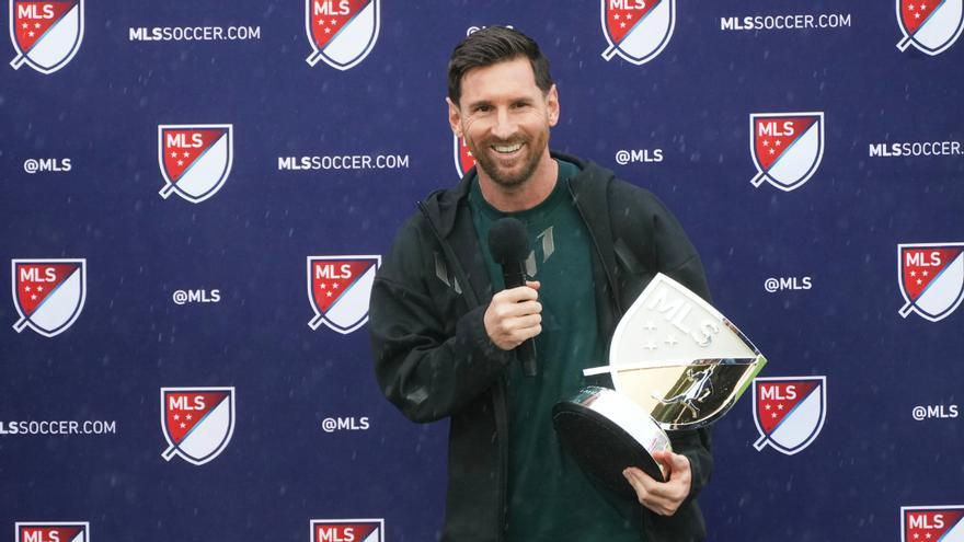 Lionel Messi recibe el MVP de la MLS por segundo año consecutivo