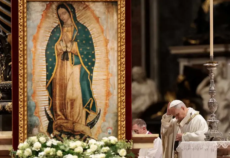 León XIV celebra Misa a la Vírgen de Guadalupe; pidió suplicar por los conflictos actuales