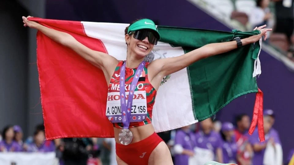 ¡Figura mundial! La marchista mexicana Alegna González es la segunda clasificada en el World Athletics Race Walking Tour 2025