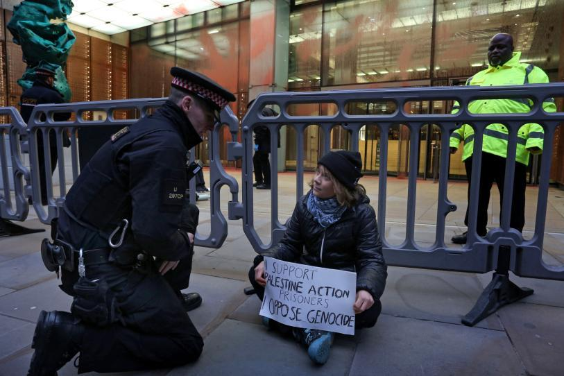Greta Thunberg es arrestada en Londres por apoyo a grupo pro-palestino