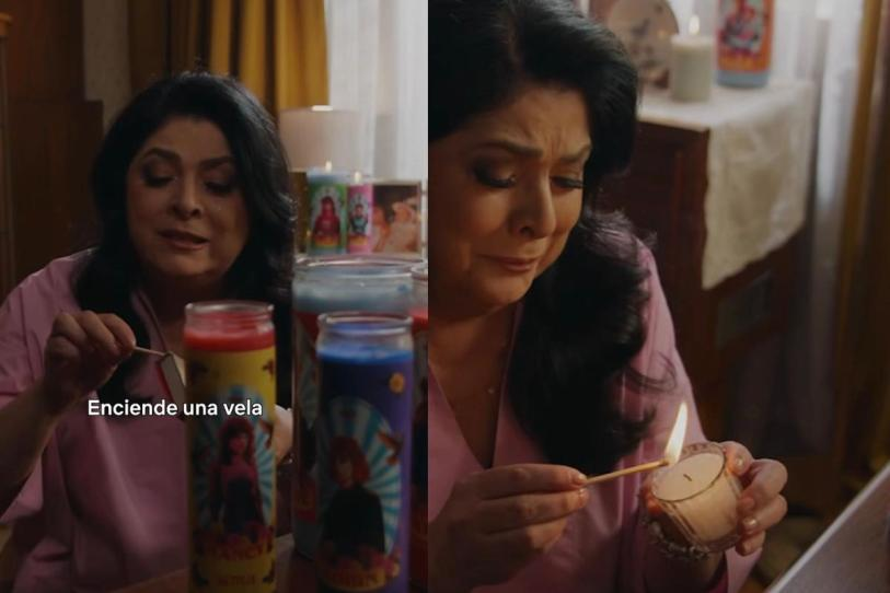 Victoria Ruffo rompe en llanto y reza por los “chamacos” de Stranger Things